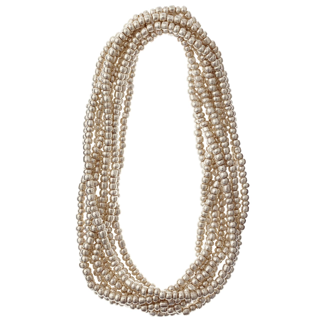 12 Pack: Silver Mercury Glass Seed Beads, 6/0 by Bead Landing™